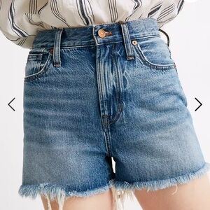 Madewell The Perfect Jean Short in Bergman Wash Vintage Inspired Sz 28
